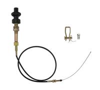 Câble d'accélérateur manuel pour tondeuse motoculteur motobineuse tracteur motoneige moissonneuse rouleau compresseur boîtier de commande bateau cable accelerateur moto universel (2.5m câble longueur)