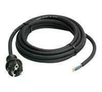 Câble d'alimentation AS Schwabe 60379 pour perceuse, cuisinière 4,5 m noir H07RN-F 3x1,5 mm ²