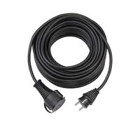 Câble d'Alimentation Brennenstuhl 1161420 Noir 5m, Connecteur Mâle vers Femelle, Longueur 5 mètres, Code SH 84733080