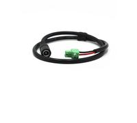 Câble d'alimentation CC 12 V/AC 24 V, 5,5 x 2,1 mm mâle/femelle vers Phoenix 3,81 mm pour caméra de sécurité CCTV et caméras dôme et PTZ, bande LED, DVR, moniteur - 0,5 m (20 pouces) (femelle vers