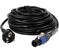 Câble d'alimentation DAP-Audio Connecteur Power Pro vers Schuko 3x 1,5 mm² 10 m - Câbles Powercon