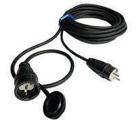 Câble d'alimentation en caoutchouc H07RN-F, 3 x 1,5 mm², avec prise et fiche SCHUKO, longueur 45 mètres