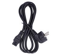 Câble d'alimentation européen avec prise Schuko. Adaptateur secteur universel de haute qualité IEC60320C13. Compatible avec les ordinateurs
