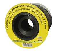 Câble d'alimentation haute tension Horizont Argenté 50 m