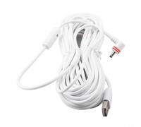 Câble d'alimentation Ring Spotlight Cam Plus Pro avec adaptateur résistant aux intempéries, cordon de charge de 7,6 m ou 10 m de long sans transfert de données (10 m)