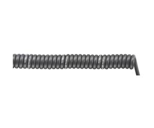 Câble D'alimentation Spirale PUR H07BQ-F 3G1.5 2M-6M Noir - 70002753