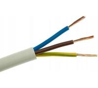 CÂBLE D'ATELIER OWY H05VV-F 3×2,5 BLANC 300/500 V - 100,0 m - E213CF-YY002