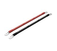 Offgridtec Câble De Batterie 2m 10 mm² Œillets M8 des Deux Côtés, Résistant À l'huile, Au Froid Et Aux UV, pour Appareils avec Borne À Vis M8, Idéal pour Les Contrôleurs De Charge, Rouge/Noir