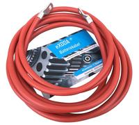 Câble de batterie 50 mm² 300 cm en cuivre avec cosses à œillet M8, rouge, 12 V, câble automobile