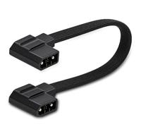 Câble de batterie supplémentaire noir pour Ecoflow avec Delta 2, 2 Max, 3 Plus, Wave 2, Wave 3, non compatible avec Pro 3, adaptateur d'alimentation tiers tressé