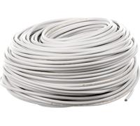 Câble de boîtier H03VV-F (OMY) 3x0,75 jaune blanc /100m/