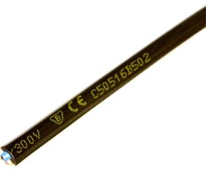 Câble de boîtier H03VV-F (OMY) 3x0,75 jaune noir /100m/