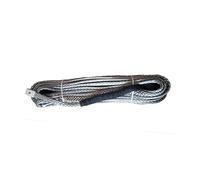 Câble de câble de treuil 9 mm x 30 m Corde de câble de ligne de treuil synthétique 17000 LB avec gaine (ATV UTV 4X4 4WD OFFROAD)