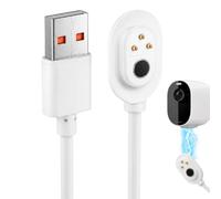 Câble de charge magnétique pour Arlo Ultra 1/2, Pro 3/4/5 & Arlo Pro 5 3 m, résistant aux intempéries, charge rapide pour Arlo Ultra, pour l'intérieur et l'extérieur, câble de charge Wi-Fi résistant