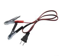 Câble de charge pour générateur 12 V avec clips de type V pour Predator pour Honda pour champion Inverter - Station d'alimentation portable de 60 cm pour cordon de batterie pour camping, camping-car
