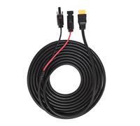 Câble de charge solaire - FOSSiBOT - XT60 - 5 m - Compatible F1200/F1800 - Connexion panneau solaire