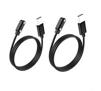 Câble de charge USB AC pour enregistreur vocal Plaud Note Pro et Note AI, cordon de rechange ABS, pour livraison rapide d'énergie, accessoires de voyage compacts (USB 2 pièces)