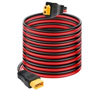 Câble de chargement XT60 mâle vers XT60 femelle, 6m, 3m, 1.5m, 12awg, pour ALLPOWERS R600 R1500 R2500 Ecoflow River Delta, etc. Générateur solaire 3m 10FT