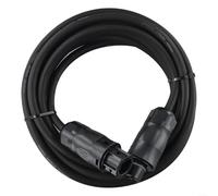 Câble de connexion AC avec BC01 femelle vers adaptateur pour onduleurs, 3 conducteurs 1,5 mm² H07RN-F, cordon d'alimentation solaire en caoutchouc pour balcon, résistant aux intempéries (5 mètres)