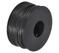 Câble de connexion tressé en PVC, calibre 22 AWG, noir, longueur 30 mètres, pour applications électriques