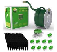 Câble de délimitation de 150 m + 450 Piques de Terre + 10 connecteurs de câble pour tondeuses à Gazon robotiques, kit d'accessoires pour câbles de Recherche, Compatible avec