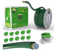 Câble de délimitation de 500 m + 10 connecteurs de câble pour Tondeuse Robot à Gazon - Kit d'accessoires de Fil de délimitation pour câble de Recherche - Compatible