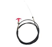 Câble de Gaz Accélérateur Câble d'étranglement Control-Push Pull 3,8 mètres bouton rond Go-Kart tondeuse à gazon pour tracteur Câble d'embrayage