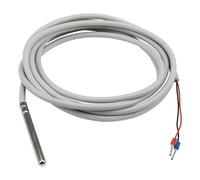 Câble de Gel silice NTC 2m, sonde en acier inoxydable, résistance 10K, capteur température RTD, 1 pièce