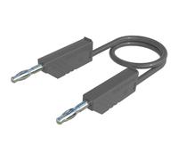 Hirschmann Test & Measurement MLN 150/2,5 GR Cordon de mesure Banane mâle 4 mm Banane mâle 4 mm 1.50 m gris 1 pc(s)