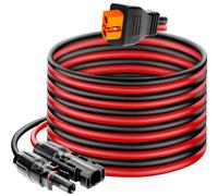 Câble de panneau solaire 3m/12AWG 2m/14AWG vers XT60i-F pour ALLPOWERS Ecoflow Anker SOLIX Bluetti FOSSiBOT OUKITEL etc. Centrales électriques. 2m 14AWG