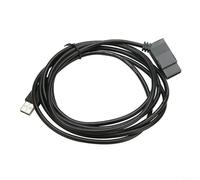 Câble de programmation PLC 6ED1057-1AA01-0BA0 compatible avec SIEMENS LOGO! Contrôleurs - Adaptateur USB vers série avec isolation photoélectrique, cordon de transfert de données noir pour Win7/XP