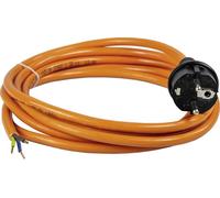 as - Schwabe PUR Cordon d'Alimentation pour Chantier de 3 m Câble Robuste 230V, 16A avec Gaine Extérieure en Polyuréthane H07BQF 3Gx1,0 IP44 Fabriqué en EU I 70918