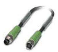 Câble de raccordement Phoenix Contact SAC-4P-M 8MS/ 0,6-PUR/M 8FSSH 1455722 0.60 m Nombre de pôles: 4 1 pc(s)