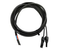 Câble de raccordement professionnel de 7 m, section 4 mm², reliant un module solaire à un régulateur de charge solaire