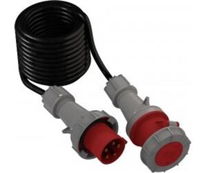 Câble de rallonge CEE Câble 20m 63A IP67 Câble courant fort 5x10mm2 PCE Doktorvolt®
