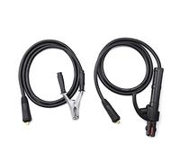 Câble de support d'électrode de soudage à tige 2 m - Connecteur de câble pour poste à souder inverter - Connexion rapide - Soudure - Bornes de soudage à l'arc électrique