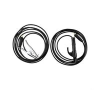 Câble de terre de soudeur 300 A, support d'électrode de soudage au plomb MMA/ARC, pince de soudage en cuivre pour machine à souder 300 A (5 m)