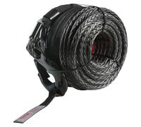 Câble de treuil synthétique, 1/2" x 92 pieds, avec crochet, capacité de 14,5 kN