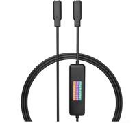 Câble de voltmètre de type C - 1,5 m - Test 48 V 5 A | Puissance maximale de 240 W, écran LCD couleur de 0,96", surveillance en temps réel des volts et des ampères