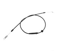 Câble d'entraînement d'embrayage compatible avec tondeuse à gazon Mountfield Sp53h S461rpd Sp533 Sp533es Pièce de rechange 3810300510 Gaine en plastique noir 1365 mm de longueur pour travaux de