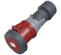 Câble d'extension 125 A, 5 pôles, 380-415 V, IP67, rouge