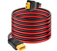 Câble d'extension 3m/10FT 1.5m/5FT 12AWG XT60 Femelle vers Mâle pour Anker SOLIX ALLPOWERS R2500 R1500 R600 Ecoflow River Delta etc. 1.5m 5FT