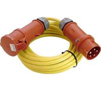 Câble d'extension CEE, 25 mètres, 400V/32A, 5 pôles, indice de protection IP44