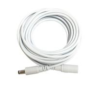 Câble d'extension d'alimentation de relocalisation 5,5, blanc, 10 mètres | Guide de routage des étagères en ligne 75 W