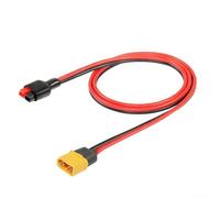 Câble d'extension d'alimentation en silicone 12 AWG pour xt60 mâle vers | Pour panneau solaire générateur RC pour batterie connecteur moteur rouge jaune