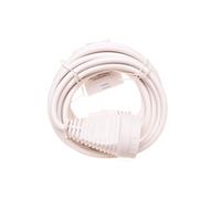 Câble d'extension (extension) 5m blanc 1x230V H05VV-F3G1,5 1168444