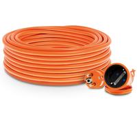 Câble d'extension KEL Garten, 25 mètres, H05VV-F, 3 x 1,5, avec prise SCHUKO