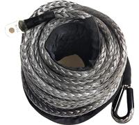 Câble d'extension pour treuil, longueur 30 m, diamètre 10 mm, résistance à la rupture 10,5 t, matériau UHMW-PE, structure 12 brins