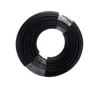 Câble D'extension PV En Cuivre Étamé 1-10m 2.5/4/6 Mm², Fil De Connexion Panneau Solaire for Système Photovoltaïque Extérieur RV Marine Auto(Black,2m 6mm2-10AWG)
