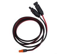 Câble d'extension solaire XT60i femelle 12 AWG 1,5 m avec broche de signal compatible avec station d'alimentation portable et générateur